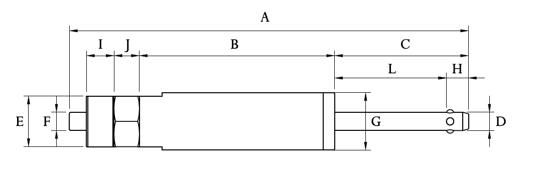 Tempo Clamp technical drawing